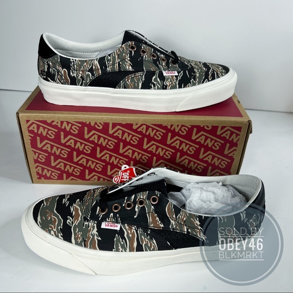 VANS Acer Mesh NI SP Skate Shoes Tiger Camo - Picture 3 of 4